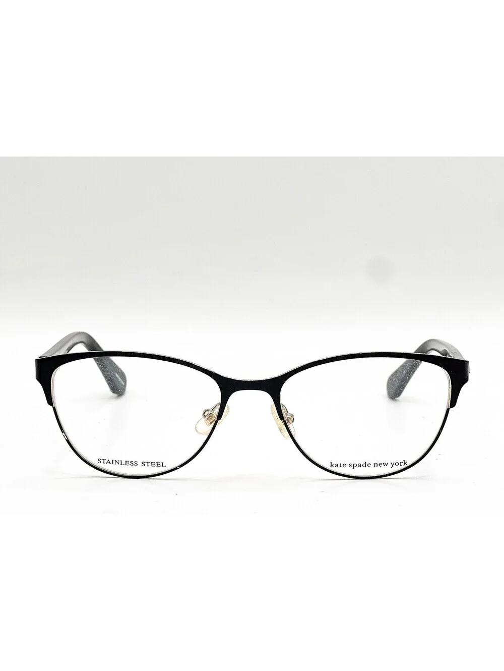 Kate Spade New York Hadlee 807 Black Oval Authentic Eyeglass Frames 52-16
